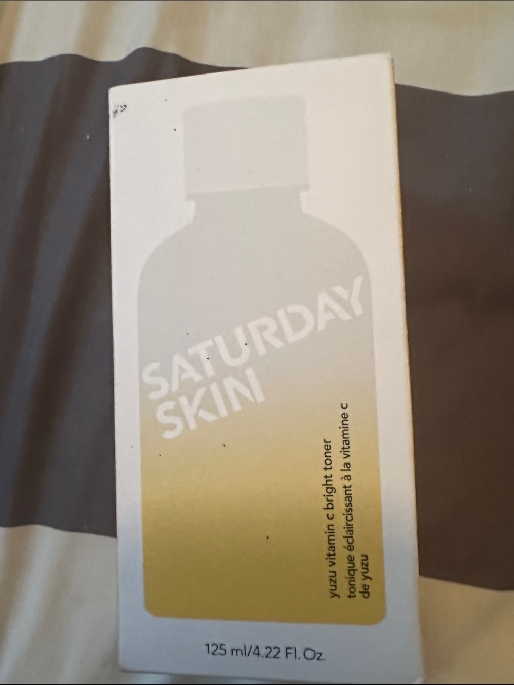 Saturday Skin Yuzu Vitamin C Brightening Toner — Yellow